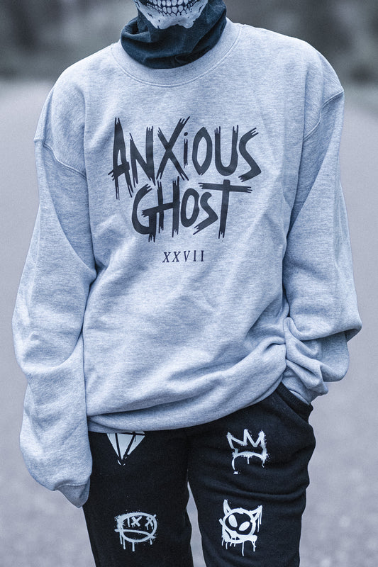 Anxious Ghost (Crewneck Sweater)