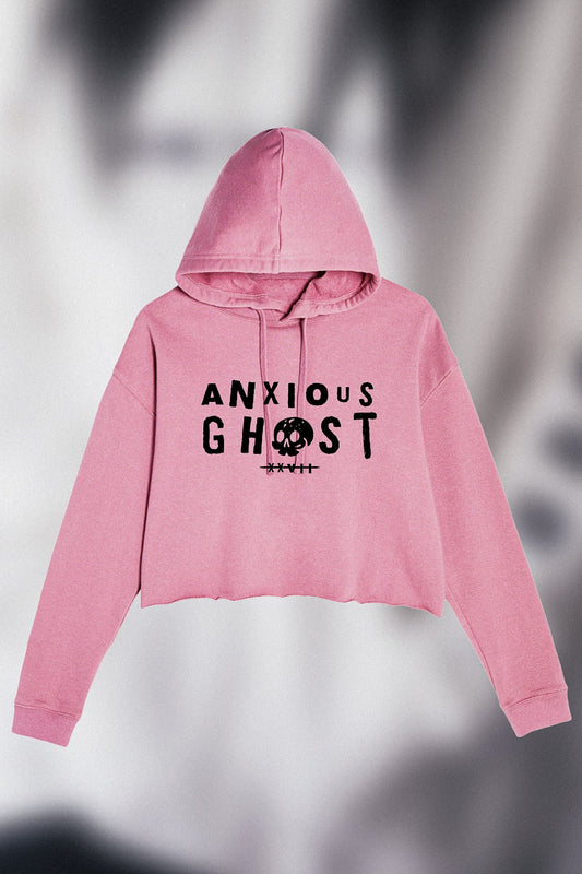 Anxious Ghost (Crop Hoodie)